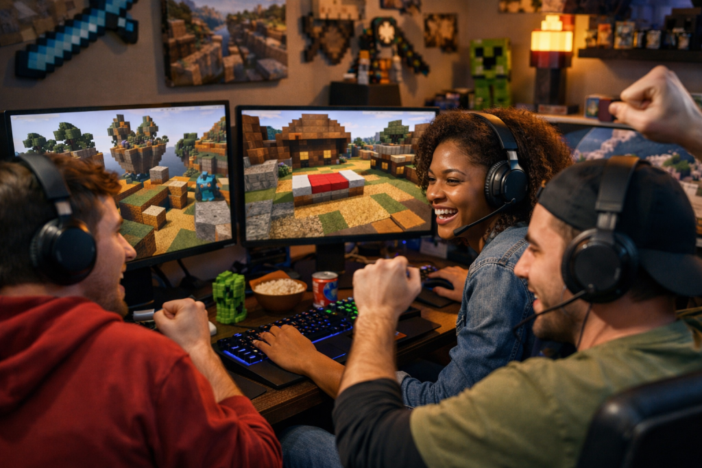 Minecraft Minigames That Are Perfect for Playing With Friends